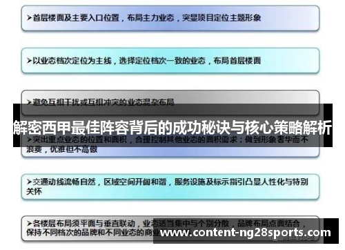 解密西甲最佳阵容背后的成功秘诀与核心策略解析